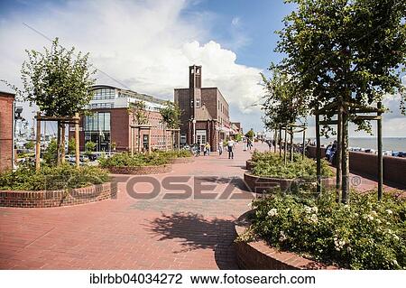 "Wilhelmshaven's South Beach Promenade, Sudstrandpromenade, with hotels and restaurants, Wilhelmshaven, Lower Saxony, Germany, Europe" View Large Photo Image Stock Image - "Wilhelmshaven's South Beach Promenade, Sudstrandpromenade, with hotels and restaurants, Wilhelmshaven, Lower Saxony, Germany, Europe". Fotosearch