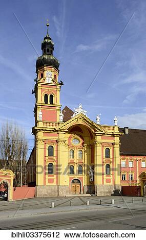 Stock Image - "Wilten Collegiate Church, oldest monastery in Tyrol, Innsbruck, Tyrol, Austria, Europe". Fotosearch