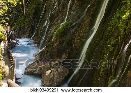 "Wimbach stream and waterfalls in the Wimbachklamm gorge, Wimbach valley, Ramsau bei Berchtesgaden, Berchtesgadener Land District, Upper Bavaria, Bavaria, Germany, Europe" View Large Photo Image Stock Image - "Wimbach stream and waterfalls in the Wimbachklamm gorge, Wimbach valley, Ramsau bei Berchtesgaden, Berchtesgadener Land District, Upper Bavaria, Bavaria, Germany, Europe". Fotosearch
