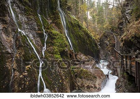 "Wimbachklamm Gorge, Wimbach Valley, Berchtesgaden National Park, Ramsau, Berchtesgadener Land district, Upper Bavaria, Bavaria, Germany, Europe" View Large Photo Image Stock Image - "Wimbachklamm Gorge, Wimbach Valley, Berchtesgaden National Park, Ramsau, Berchtesgadener Land district, Upper Bavaria, Bavaria, Germany, Europe". Fotosearch