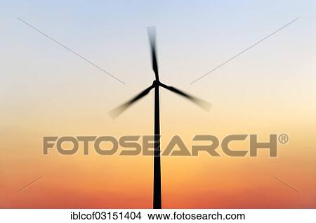 "Wind turbine at sunset, Hamburg, Hamburg, Germany, Europe" View Large Photo Image Picture - "Wind turbine at sunset, Hamburg, Hamburg, Germany, Europe". Fotosearch