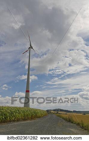 "Wind turbine in agriculture landscape, Trogen, Saxony, Germany, Europe" View Large Photo Image Stock Image - "Wind turbine in agriculture landscape, Trogen, Saxony, Germany, Europe". Fotosearch