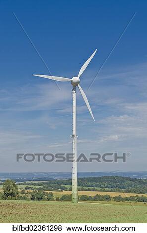 "Wind turbine in agriculture landscape, Breitenau, Saxony, Germany, Europe" View Large Photo Image Stock Photo - "Wind turbine in agriculture landscape, Breitenau, Saxony, Germany, Europe". Fotosearch