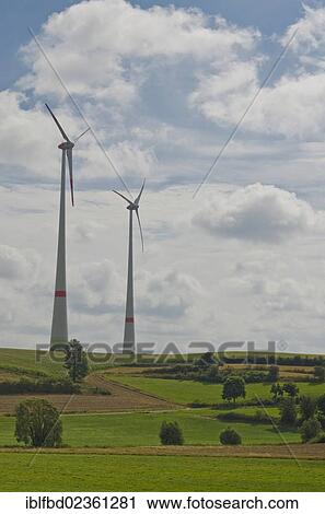 "Wind turbines in agriculture landscape, Trogen, Saxony, Germany, Europe" View Large Photo Image Stock Image - "Wind turbines in agriculture landscape, Trogen, Saxony, Germany, Europe". Fotosearch