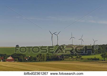 "Wind turbines in agriculture landscape, Deutschenbora, Saxony, Germany, Europe" View Large Photo Image Stock Photo - "Wind turbines in agriculture landscape, Deutschenbora, Saxony, Germany, Europe". Fotosearch