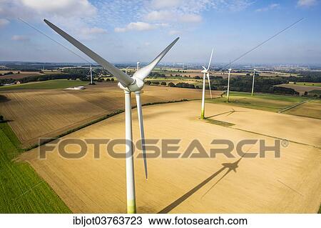 "Wind turbines in fields, wind farm, near Werl, North Rhine-Westphalia, Germany, Europe" View Large Photo Image Stock Image - "Wind turbines in fields, wind farm, near Werl, North Rhine-Westphalia, Germany, Europe". Fotosearch