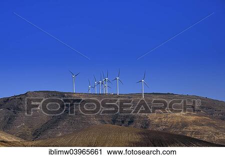 "Wind turbines on the Risco de las Nieves range providing energy for the desalination of drinking water, Guatiza, Lanzarote, Canary Islands, Spain, Europe" View Large Photo Image Stock Image - "Wind turbines on the Risco de las Nieves range providing energy for the desalination of drinking water, Guatiza, Lanzarote, Canary Islands, Spain, Europe". Fotosearch