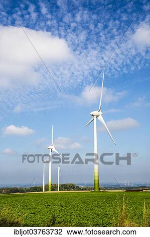 "Wind turbines, wind farm, Werl, North Rhine-Westphalia, Germany, Europe" View Large Photo Image Stock Image - "Wind turbines, wind farm, Werl, North Rhine-Westphalia, Germany, Europe". Fotosearch