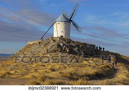 "Windmill, Consuegra, Toledo province, Route of Don Quixote, Castilla-La Mancha, Spain, Europe" View Large Photo Image Stock Image - "Windmill, Consuegra, Toledo province, Route of Don Quixote, Castilla-La Mancha, Spain, Europe". Fotosearch