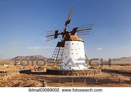 "Windmill, El Cotillo, Fuerteventura, Canary Islands, Spain, Europe" View Large Photo Image Stock Image - "Windmill, El Cotillo, Fuerteventura, Canary Islands, Spain, Europe". Fotosearch