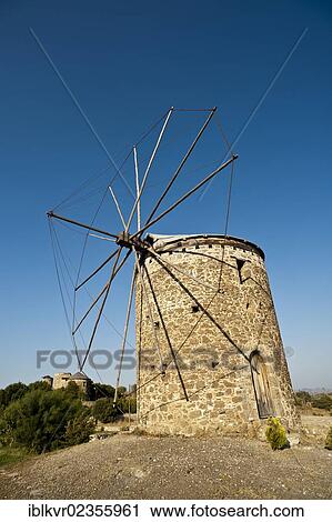 "Windmill in Kizlan near Datca, Datca, Datca Peninsula, Mugla Province, Turkish Aegean, Turkey, Asia" View Large Photo Image Stock Image - "Windmill in Kizlan near Datca, Datca, Datca Peninsula, Mugla Province, Turkish Aegean, Turkey, Asia". Fotosearch