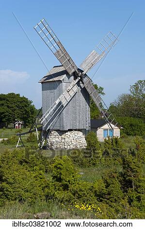 "Windmill, Ohessaare, Saaremaa, Estonia, Europe" View Large Photo Image Stock Image - "Windmill, Ohessaare, Saaremaa, Estonia, Europe". Fotosearch