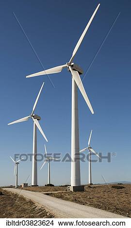 "Windmills on a wind farm near Tarifa, Cadiz province, Andalucia, Spain, Europe" View Large Photo Image Picture - "Windmills on a wind farm near Tarifa, Cadiz province, Andalucia, Spain, Europe". Fotosearch