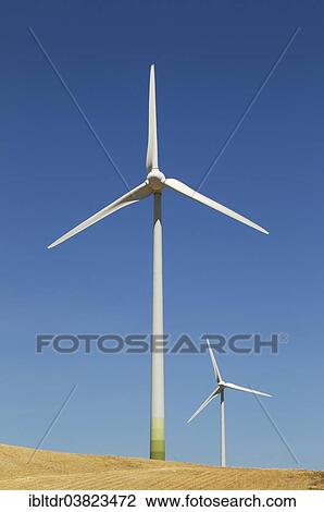 "Windmills on a wind farm near Zahara de los Atunes, Cadiz province, Andalucia, Spain, Europe" View Large Photo Image Stock Image - "Windmills on a wind farm near Zahara de los Atunes, Cadiz province, Andalucia, Spain, Europe". Fotosearch