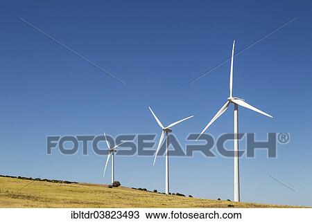 "Windmills on a wind farm near Zahara de los Atunes, Cadiz province, Andalucia, Spain, Europe" View Large Photo Image Stock Image - "Windmills on a wind farm near Zahara de los Atunes, Cadiz province, Andalucia, Spain, Europe". Fotosearch
