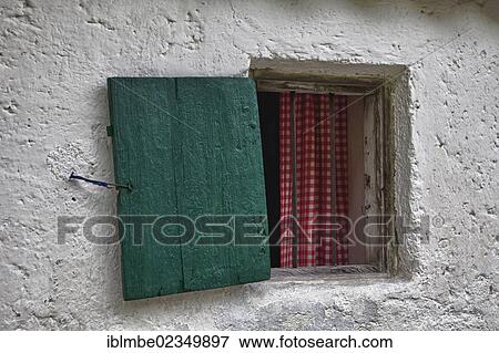 "Window with a wooden shutter, Hoerlalm near Hochfilzen, Tyrol, Austria, Europe" View Large Photo Image Stock Photo - "Window with a wooden shutter, Hoerlalm near Hochfilzen, Tyrol, Austria, Europe". Fotosearch