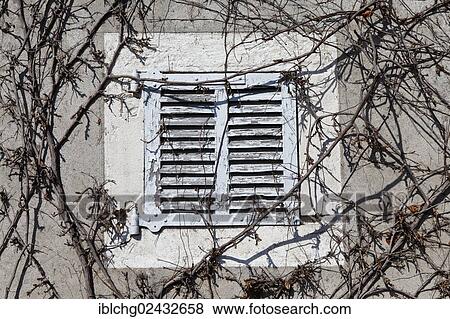 "Window with closed shutters, Linod, Artemare, Ain, France, Europe" View Large Photo Image Stock Photo - "Window with closed shutters, Linod, Artemare, Ain, France, Europe". Fotosearch
