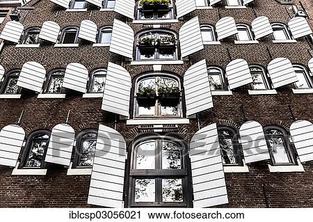 "Windows of a house on Brouwersgracht canal, Jordaan, Amsterdam, province of North Holland, The Netherlands, Europe" View Large Photo Image Stock Image - "Windows of a house on Brouwersgracht canal, Jordaan, Amsterdam, province of North Holland, The Netherlands, Europe". Fotosearch