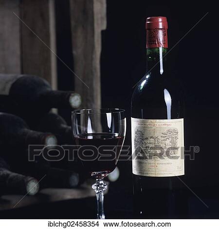 "Wine bottle of Chateau Lafite-Rothschild 1979, grand cru of Pomerol, Bordeaux, France, Europe" View Large Photo Image Picture - "Wine bottle of Chateau Lafite-Rothschild 1979, grand cru of Pomerol, Bordeaux, France, Europe". Fotosearch