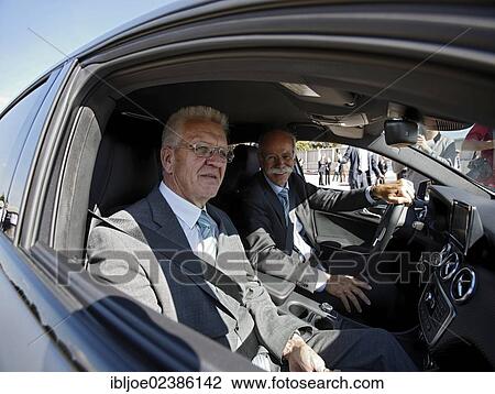 "Winfried Kretschmann, Minister-President of Baden-Wuerttemberg, member of the Green party, visiting Dr. Dieter Zetsche, right, Chairman of the Board of Management of Daimler AG, Stuttgart, Baden-Wuerttemberg, Germany, Europe" View Large Photo Image Stock Image - "Winfried Kretschmann, Minister-President of Baden-Wuerttemberg, member of the Green party, visiting Dr. Dieter Zetsche, right, Chairman of the Board of Management of Daimler AG, Stuttgart, Baden-Wuerttemberg, Germany, Europe". Fotosearch