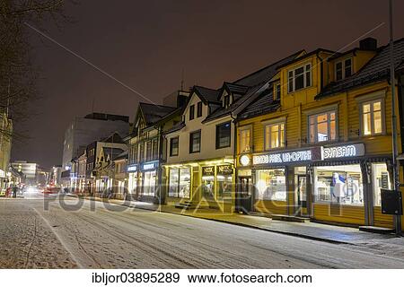 "Winter in Tromso, Troms County‪, Norway" View Large Photo Image Stock Photo - "Winter in Tromso, Troms County‪, Norway". Fotosearch