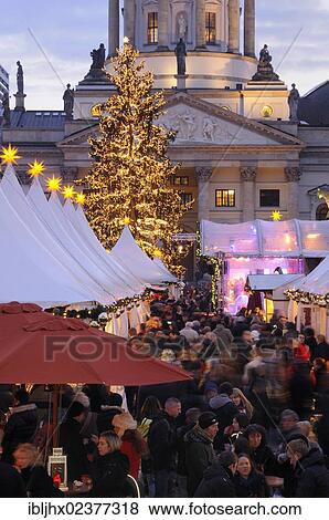 "Winter Magic"""" Christmas market at Gendarmenmarkt square, German Cathedral, Berlin-Mitte, Berlin, Germany, Europe" View Large Photo Image Stock Photo - "Winter Magic"""" Christmas market at Gendarmenmarkt square, German Cathedral, Berlin-Mitte, Berlin, Germany, Europe". Fotosearch