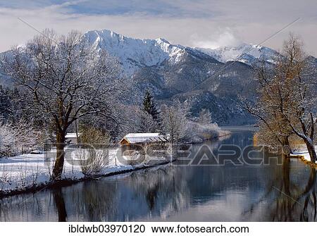 "Winter on Lake Kochel in front of Herzogstand and Heimgarten, Upper Bavaria, Bavaria, Germany, Europe" View Large Photo Image Stock Image - "Winter on Lake Kochel in front of Herzogstand and Heimgarten, Upper Bavaria, Bavaria, Germany, Europe". Fotosearch