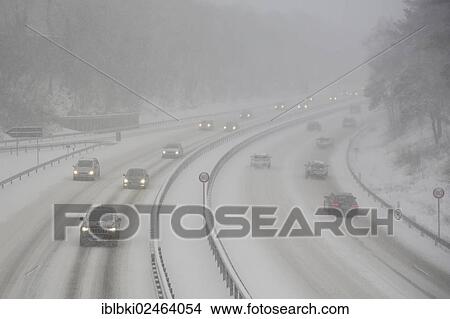 "Winter, the snowy A115 motorway, Berlin, Germany, Europe" View Large Photo Image Picture - "Winter, the snowy A115 motorway, Berlin, Germany, Europe". Fotosearch