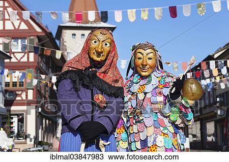 "Witch and Spattlehansel figures, Swabian-Alemannic Fastnacht festival, Gengenbach, Black Forest, Baden-Wurttemberg, Germany, Europe" View Large Photo Image Stock Image - "Witch and Spattlehansel figures, Swabian-Alemannic Fastnacht festival, Gengenbach, Black Forest, Baden-Wurttemberg, Germany, Europe". Fotosearch
