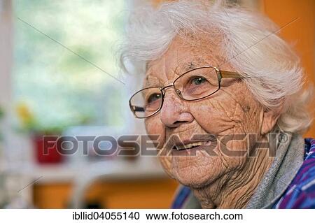 "Woman, 93 years, portrait" View Large Photo Image Stock Image - "Woman, 93 years, portrait". Fotosearch