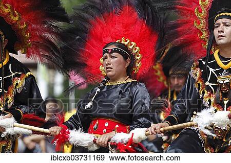 "Woman and man wearing festive traditional Indio costumes, Andacollo, Coquimbo Region, Chile, South America" View Large Photo Image Stock Photo - "Woman and man wearing festive traditional Indio costumes, Andacollo, Coquimbo Region, Chile, South America". Fotosearch