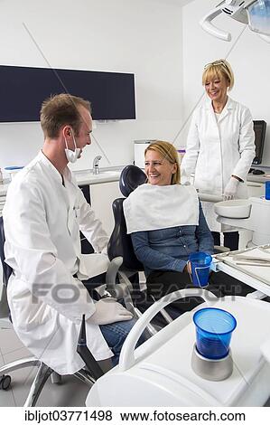 "Woman at the dentist, Germany, Europe" View Large Photo Image Stock Photo - "Woman at the dentist, Germany, Europe". Fotosearch