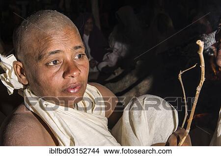 "Woman during the initiation of new Jain nuns, during Kumbha Mela festival, at night, Allahabad, Uttar Pradesh, India, Asia" View Large Photo Image Picture - "Woman during the initiation of new Jain nuns, during Kumbha Mela festival, at night, Allahabad, Uttar Pradesh, India, Asia". Fotosearch
