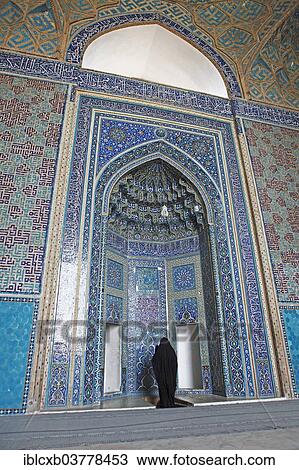 "Woman praying in the Masjed-i Jame Mosque or Friday Mosque, Yazd, Yazd Province, Persia, Iran, Asia" View Large Photo Image Stock Image - "Woman praying in the Masjed-i Jame Mosque or Friday Mosque, Yazd, Yazd Province, Persia, Iran, Asia". Fotosearch