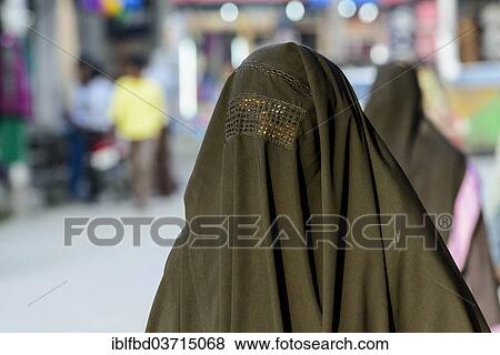 "Woman wearing a burqa, Srinagar, Jammu and Kashmir, India, Asia" View Large Photo Image Stock Photo - "Woman wearing a burqa, Srinagar, Jammu and Kashmir, India, Asia". Fotosearch