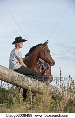 "Woman with a Quarter Horse, Germany, Europe" View Large Photo Image Stock Photo - "Woman with a Quarter Horse, Germany, Europe". Fotosearch