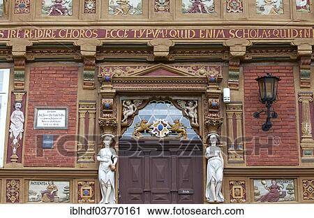 "Wood carvings, Alte Lateinschule Alfeld building, Alfeld, Lower Saxony, Germany, Europe" View Large Photo Image Stock Image - "Wood carvings, Alte Lateinschule Alfeld building, Alfeld, Lower Saxony, Germany, Europe". Fotosearch