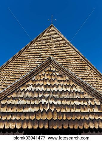 "Wood shingles, front old wooden church, Djursdala, Smaland, Sweden, Europe" View Large Photo Image Stock Photo - "Wood shingles, front old wooden church, Djursdala, Smaland, Sweden, Europe". Fotosearch