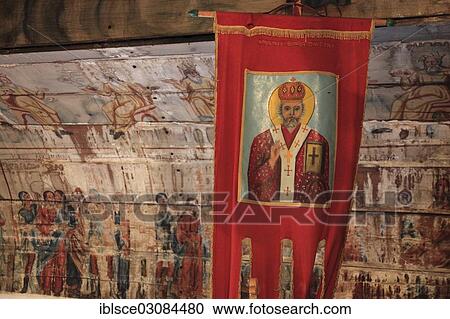 Stock Image - "Wooden Church of Plopis, built in 1798, UNESCO World Cultural Heritage Site, Plopis, Maramure? Ö County, Romania, Europe". Fotosearch