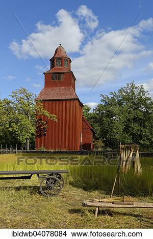 "Wooden red Seglora Church or Seglora kyrka, 1729, Skansen open-air museum, Djugarden, Stockholm, Sweden, Europe" View Large Photo Image Picture - "Wooden red Seglora Church or Seglora kyrka, 1729, Skansen open-air museum, Djugarden, Stockholm, Sweden, Europe". Fotosearch
