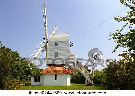 "Wooden windmill at Thorpeness village, Suffolk, England, United Kingdom, Europe" View Large Photo Image Stock Photo - "Wooden windmill at Thorpeness village, Suffolk, England, United Kingdom, Europe". Fotosearch