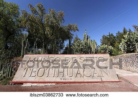 "Word " Museo de Sitio Teotihuacan" at the Pyramids of Teotihuacan, UNESCO World Heritage Site, State of Mexico, Mexico, North America" View Large Photo Image Stock Image - "Word " Museo de Sitio Teotihuacan" at the Pyramids of Teotihuacan, UNESCO World Heritage Site, State of Mexico, Mexico, North America". Fotosearch