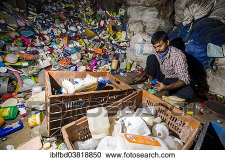 "Worker sorting out plastic garbage for recycling, Dharavi Slum, Mumbai, Maharashtra, India, Asia" View Large Photo Image Stock Image - "Worker sorting out plastic garbage for recycling, Dharavi Slum, Mumbai, Maharashtra, India, Asia". Fotosearch