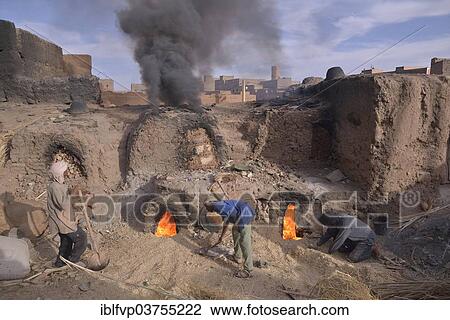 "Workers of a pottery, Tamegroute, Souss-Massa-Draa region, Morocco, Africa" View Large Photo Image Stock Image - "Workers of a pottery, Tamegroute, Souss-Massa-Draa region, Morocco, Africa". Fotosearch