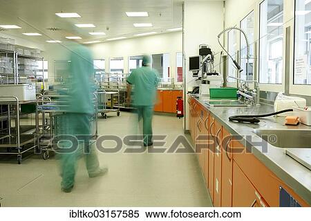 "Workplace in the disinfecting department in a large hospital, clinic" View Large Photo Image Stock Photography - "Workplace in the disinfecting department in a large hospital, clinic". Fotosearch