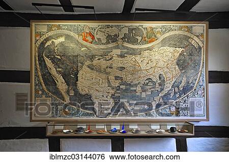 "World map of 1527, with various minerals for the manufacture of paints below, Albrecht Duerer House, historic center, Nuremberg, Middle Franconia, Bavaria, Germany, Europe" View Large Photo Image Stock Photograph - "World map of 1527, with various minerals for the manufacture of paints below, Albrecht Duerer House, historic center, Nuremberg, Middle Franconia, Bavaria, Germany, Europe". Fotosearch