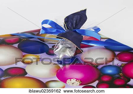 Wrapped Christmas gift View Large Photo Image Stock Image - Wrapped Christmas gift. Fotosearch