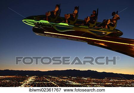 "X-Scream Insanity, carousel ride at night, Stratoshere Tower Hotel, Las Vegas, Nevada, United States of America, USA" View Large Photo Image Stock Photo - "X-Scream Insanity, carousel ride at night, Stratoshere Tower Hotel, Las Vegas, Nevada, United States of America, USA". Fotosearch