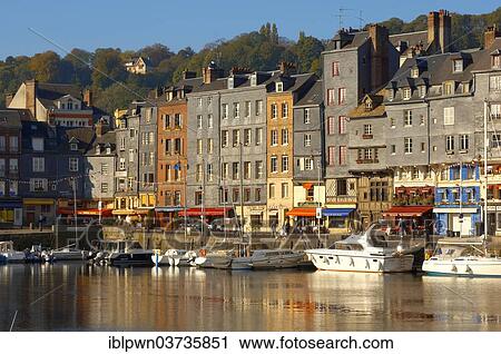 "Yachts in the harbour, Honfleur, Normandy, France, Europe" View Large Photo Image Stock Image - "Yachts in the harbour, Honfleur, Normandy, France, Europe". Fotosearch