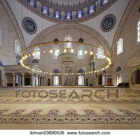 Stock Photograph - "Yavuz Selim Mosque or Yavuz Sultan Selim Mosque, Yavuz Selim Camii, Fener quarter, Fatih district, Istanbul, European Side, Turkey, Asia". Fotosearch